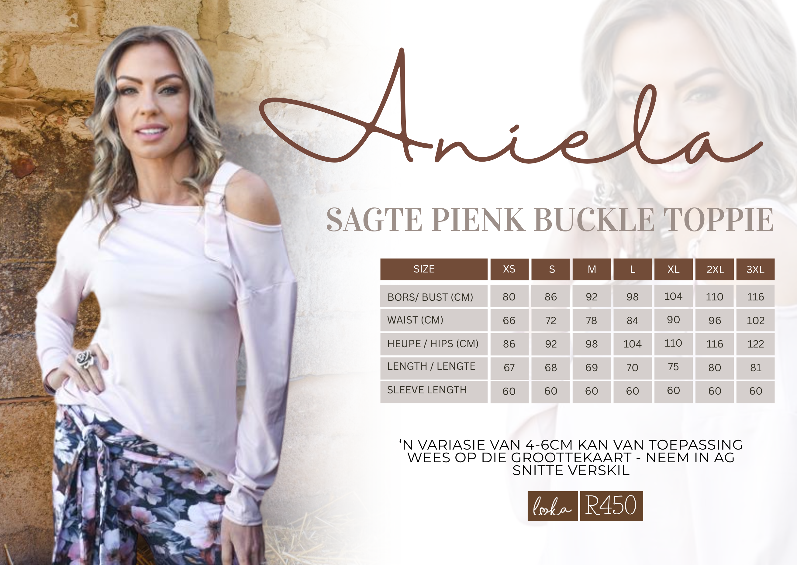 Aniela Buckle toppie Plain (Pre- order)