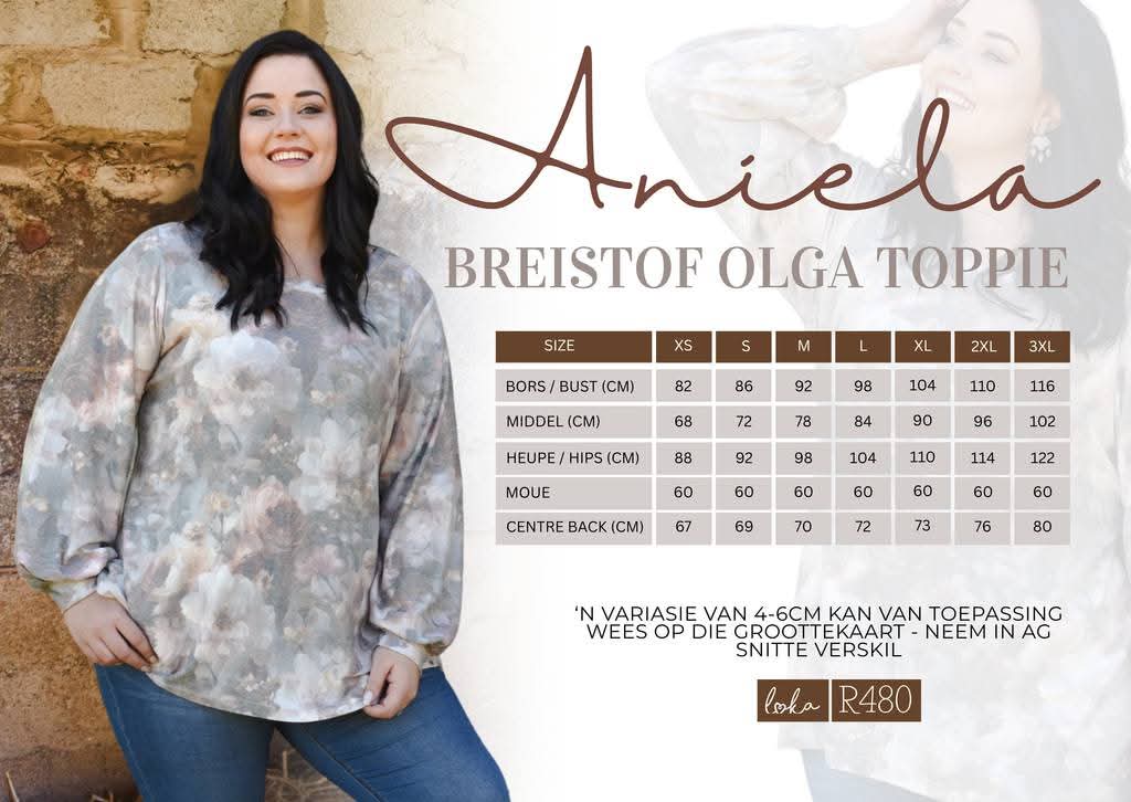 Aniela Olga Top( Pre-Oder)