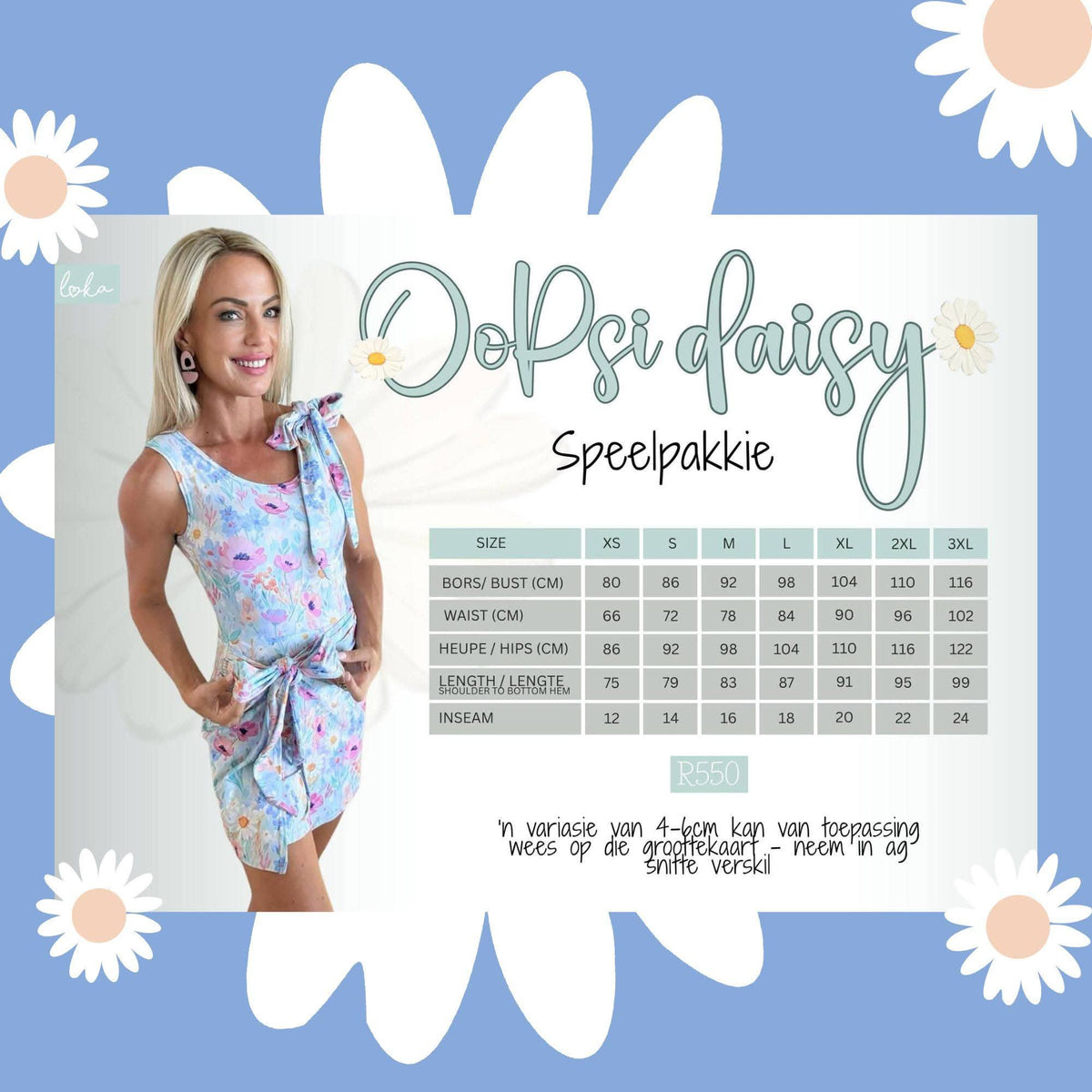 Oopsi daisy speelpakkie