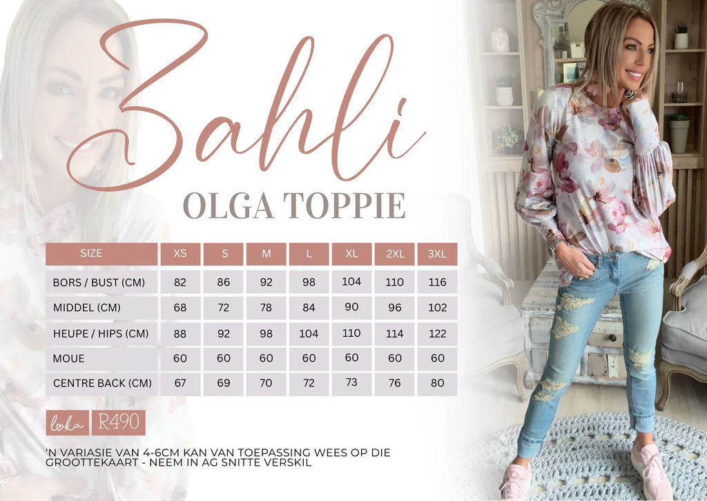Zahli Olga top