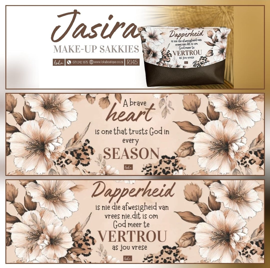 Jasira Makup sakkie
