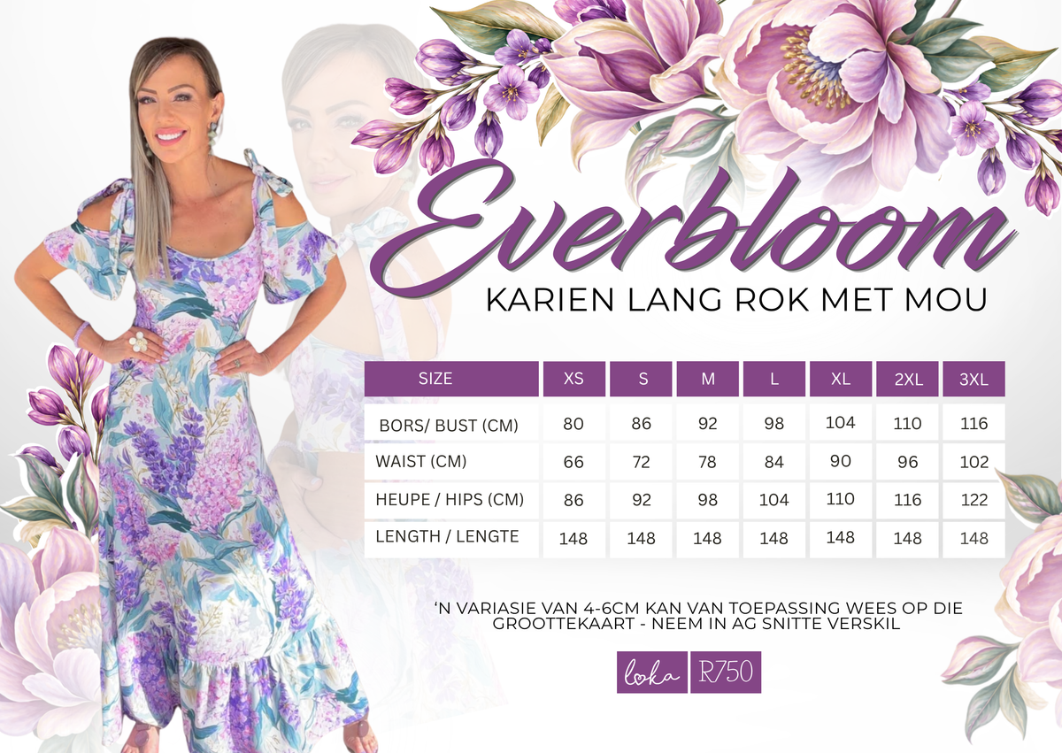 Everbloom Karien rok (Met mou)