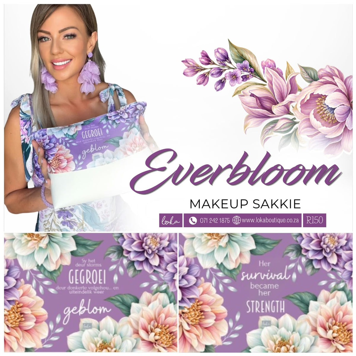 Everbloom Makeup sakkie
