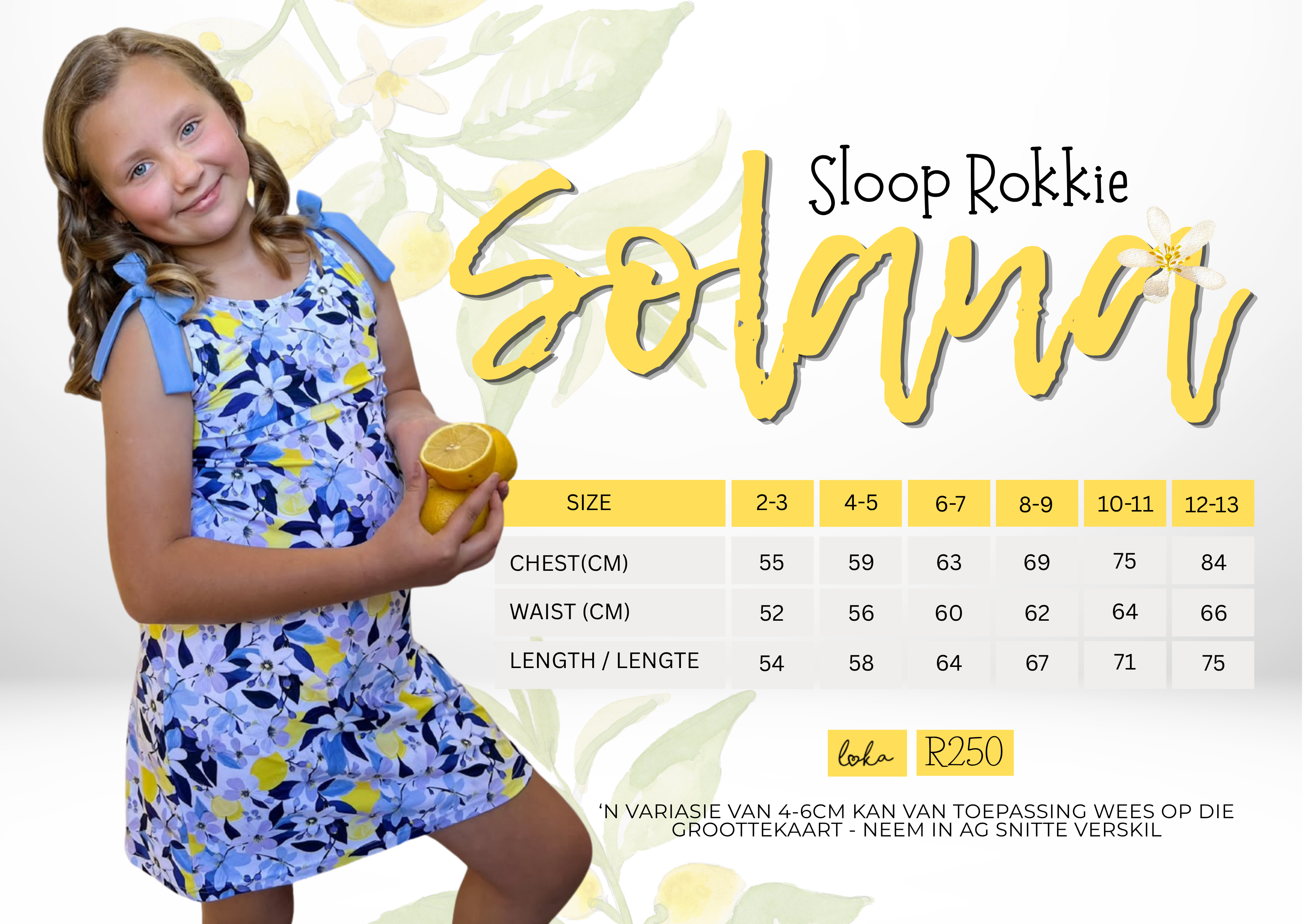 Solana Kids Slooprokkie( Pre-order)