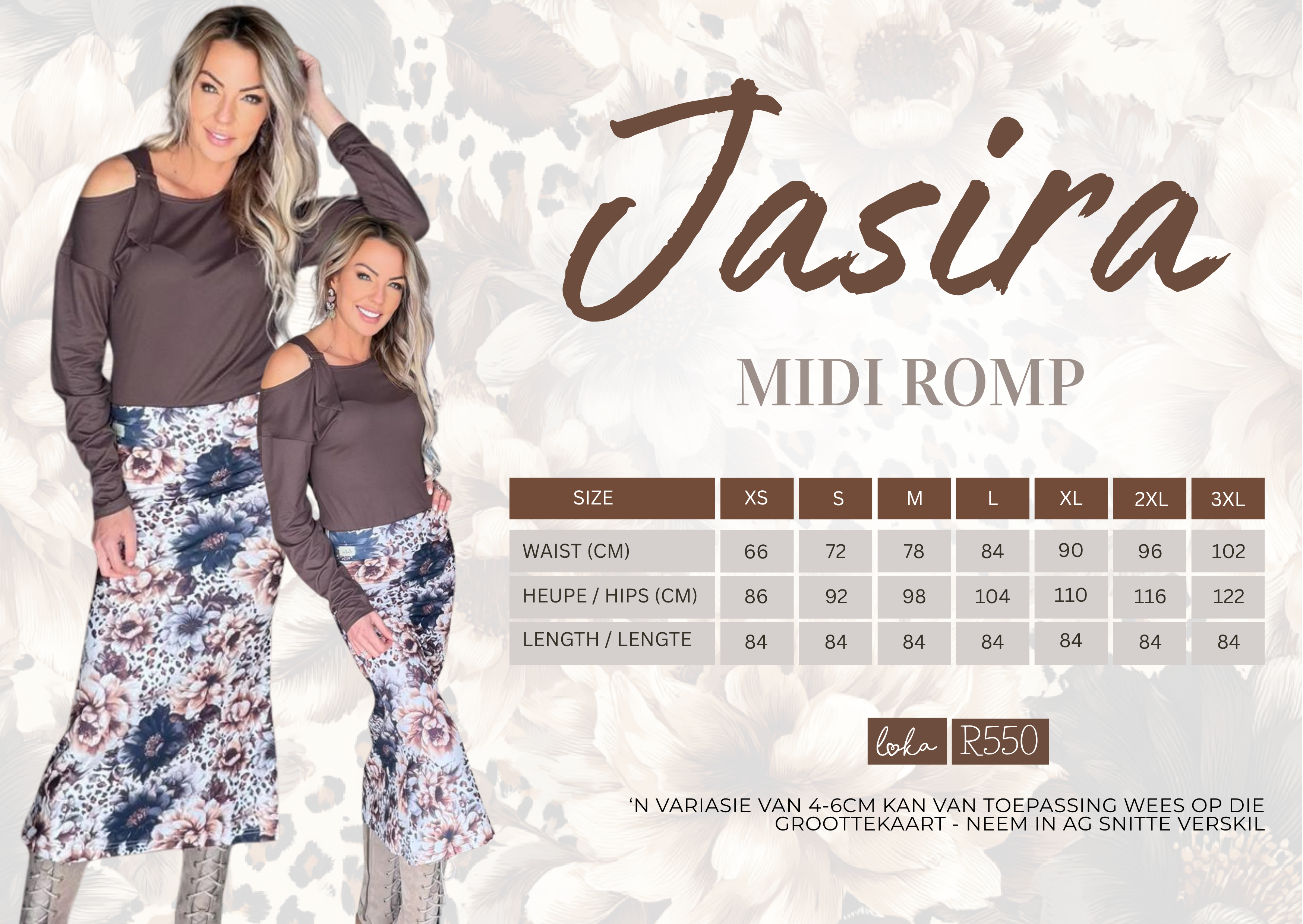 Jasira Midi romp